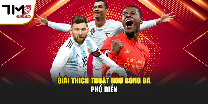 Giải thích thuật ngữ bóng đá phổ biến