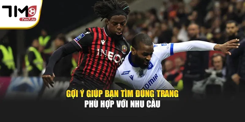 Gợi ý giúp bạn tìm đúng trang phù hợp với nhu cầu